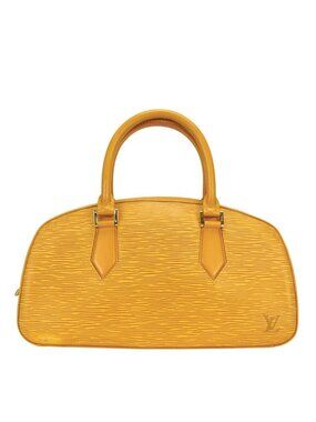Louis Vuitton Handbag Jasmine Epi Leather Tassiri Yellow Daily Use